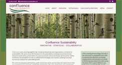 Desktop Screenshot of confluencesustainability.com